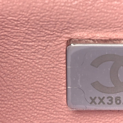 Chanel Lambskin Quilted Mini Rectangular Flap Dark Pink 7 of 9