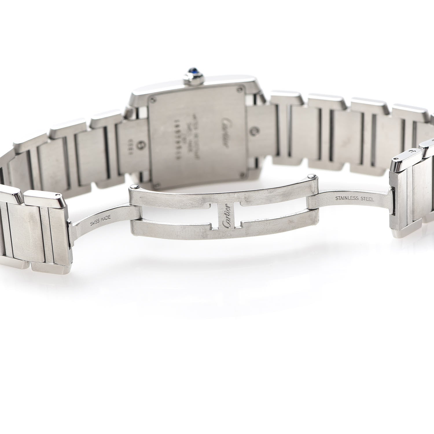 Cartier Stainless Steel 25mm Tank Francaise Quartz Watch 6 of 8
