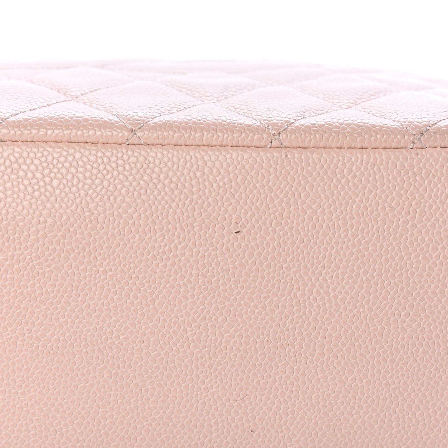 Caviar Quilted Grand Shopping Tote GST Light Pink
