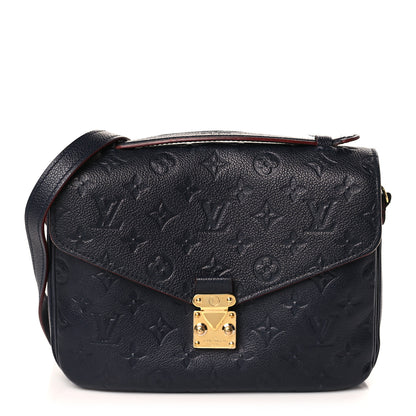 Louis Vuitton Empreinte Pochette Metis Marine Rouge 1 of 9
