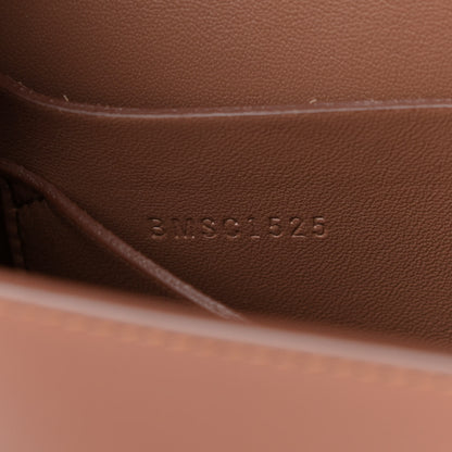 Burberry Smooth Calfskin Two Tone Small Grace Bag Malt Brown Black 7 of 11