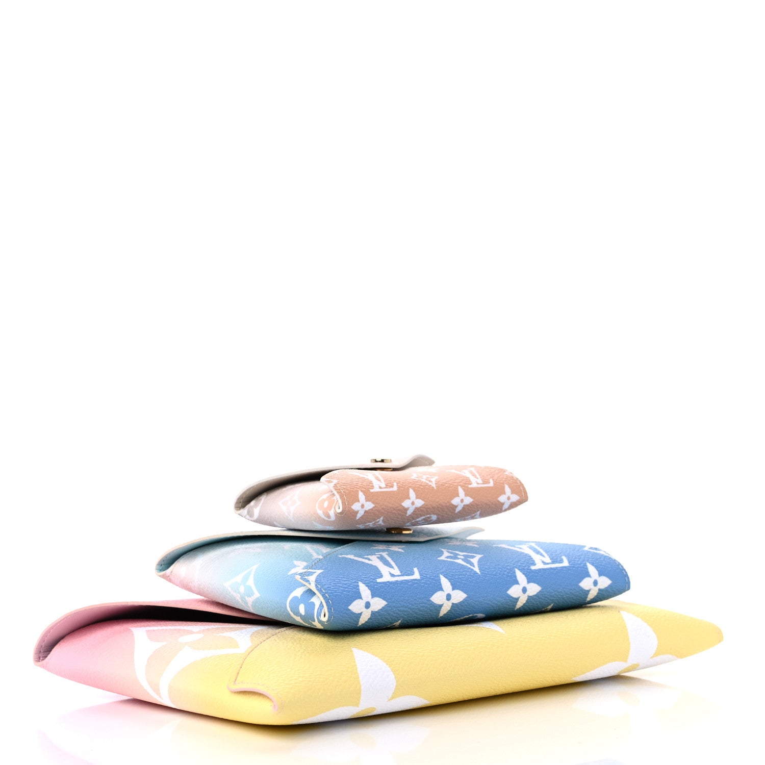 Louis Vuitton Monogram Giant By The Pool Kirigami Pochette Set 4 of 11