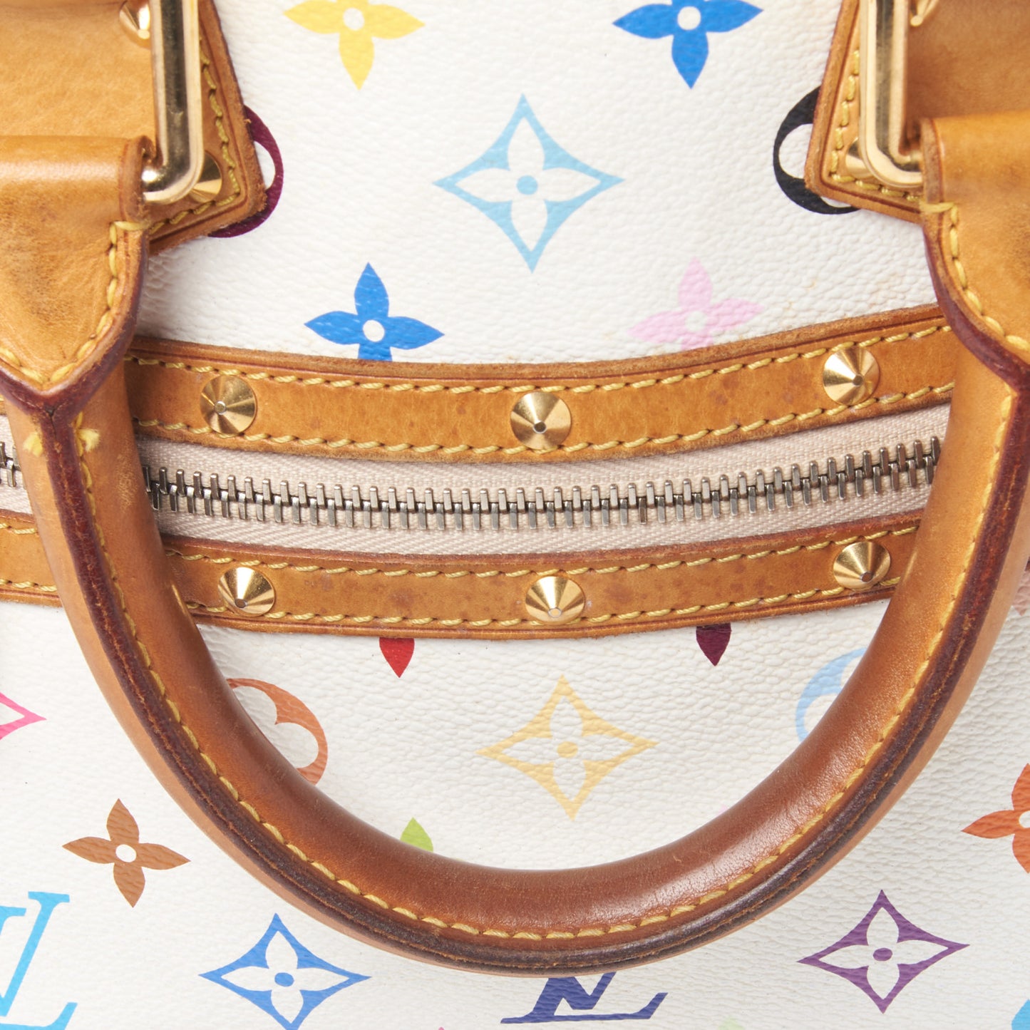 Monogram Multicolor Alma White