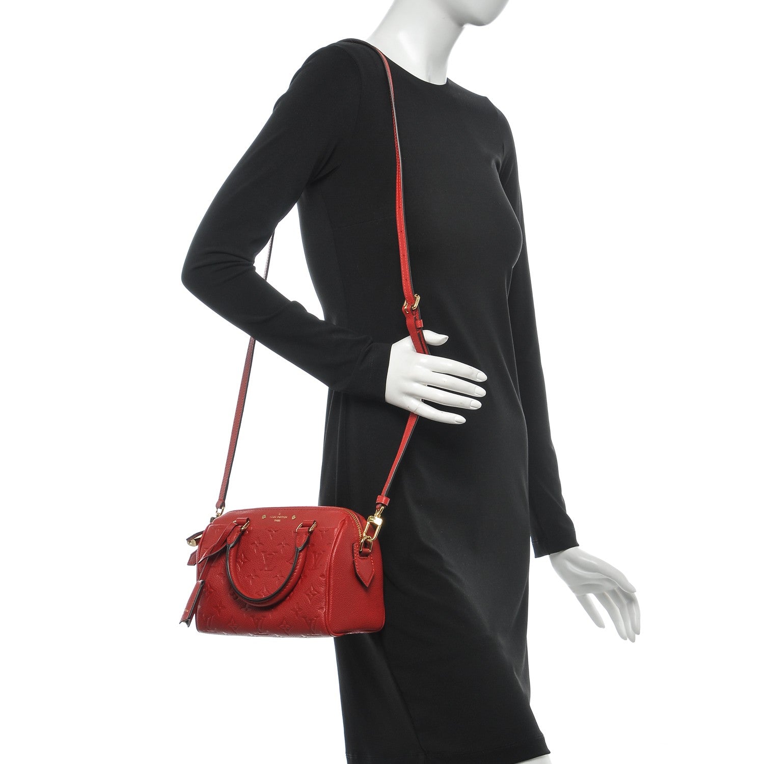 Louis Vuitton Empreinte Speedy Bandouliere 20 NM Cherry 2 of 6