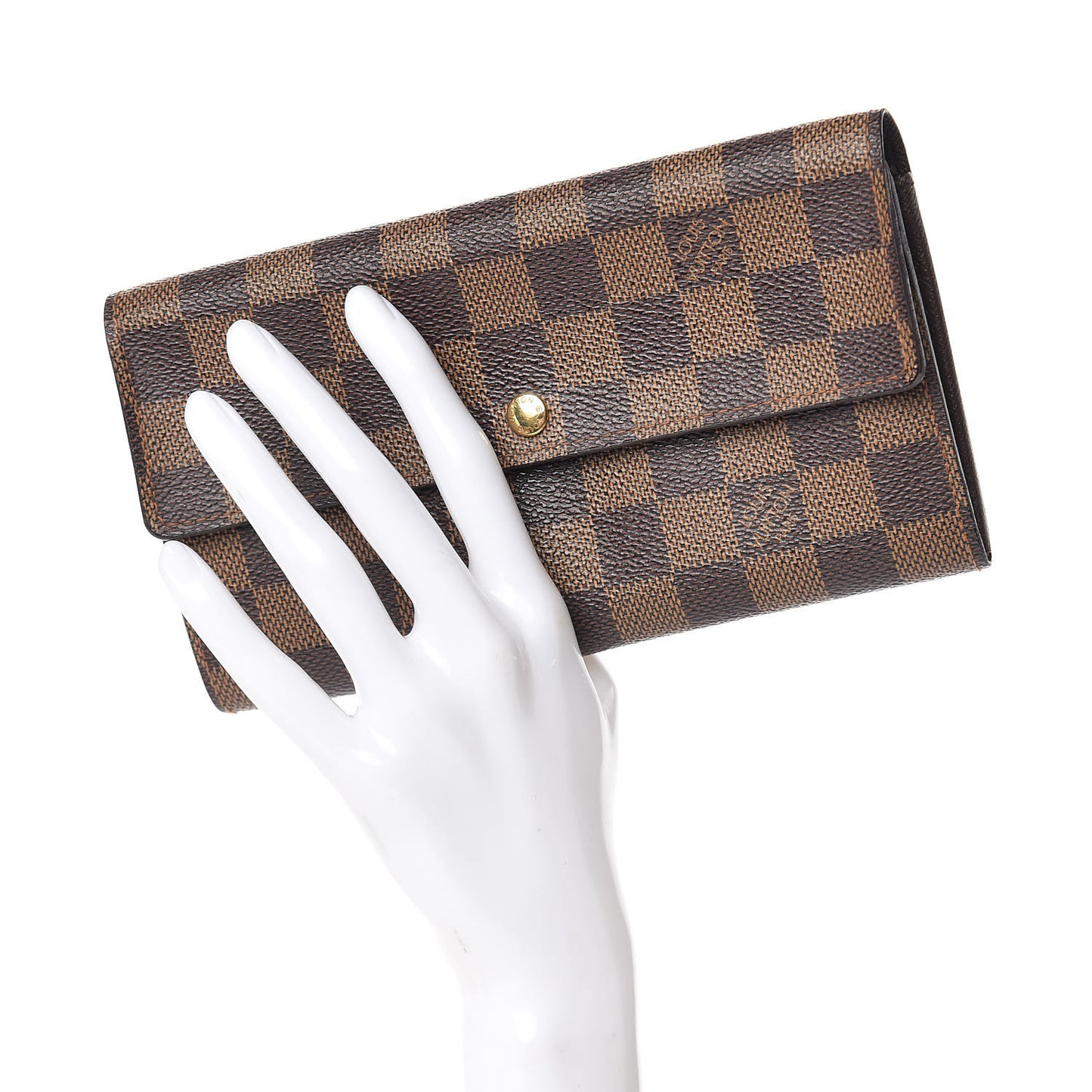 Damier Ebene Porte-Monnaie Wallet