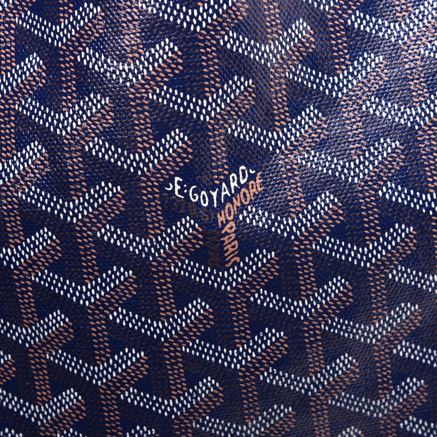 Goyardine Saint Louis GM Navy