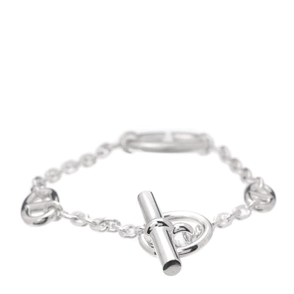 Hermes Sterling Silver Farandole Bracelet LG 3 of 6