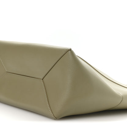 Loewe Shiny Calfskin Medium Puzzle Fold Tote Dark Khaki 9 of 9