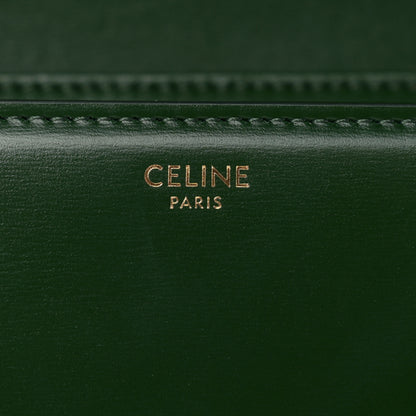Celine Shiny Calfskin Medium Triomphe Forest 5 of 12