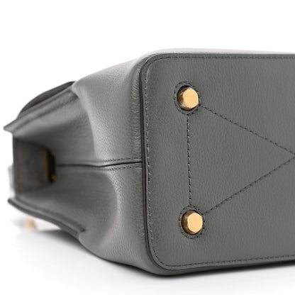 Mulberry Small Classic Grain Calfskin Mini Seaton Grey 8 of 9