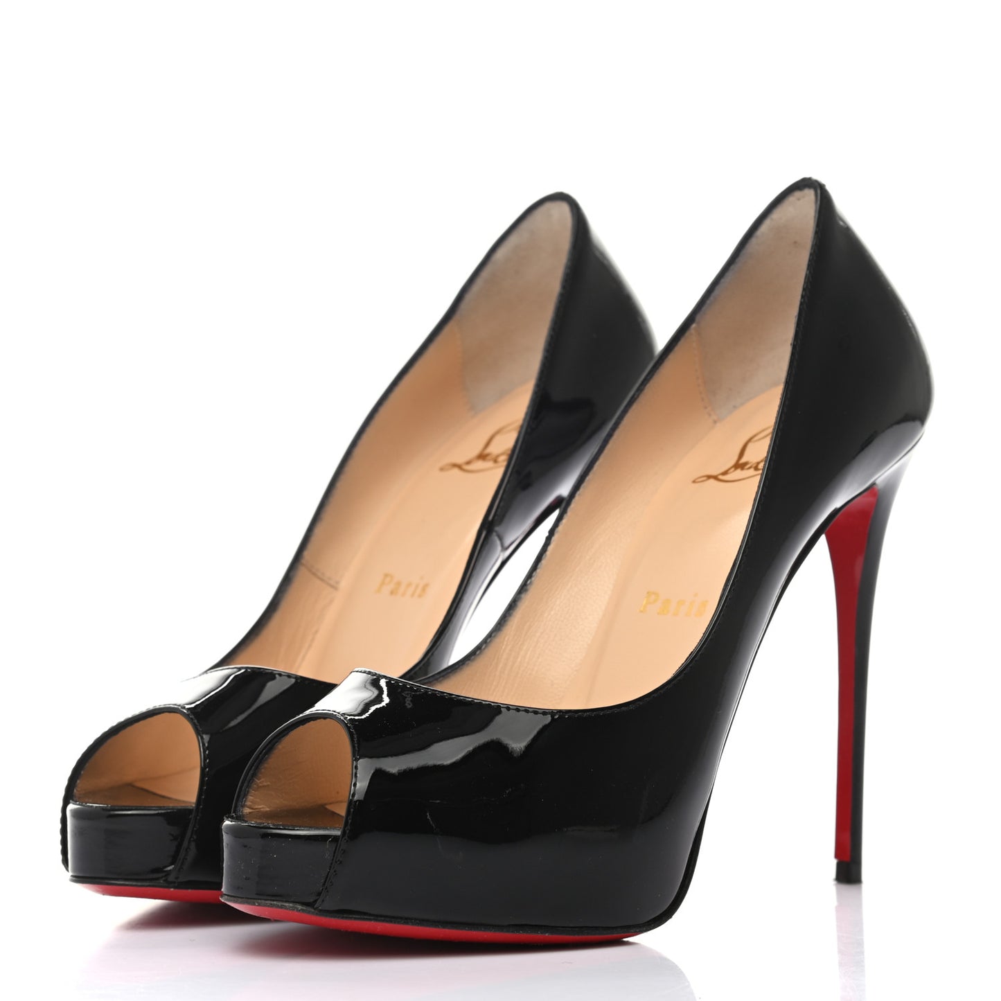 Patent New Very Prive 120 Pumps 36 Black