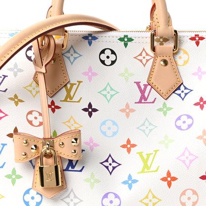 Louis Vuitton LV X TM Monogram Multicolor Speedy Bandouliere 25 White 7 of 9