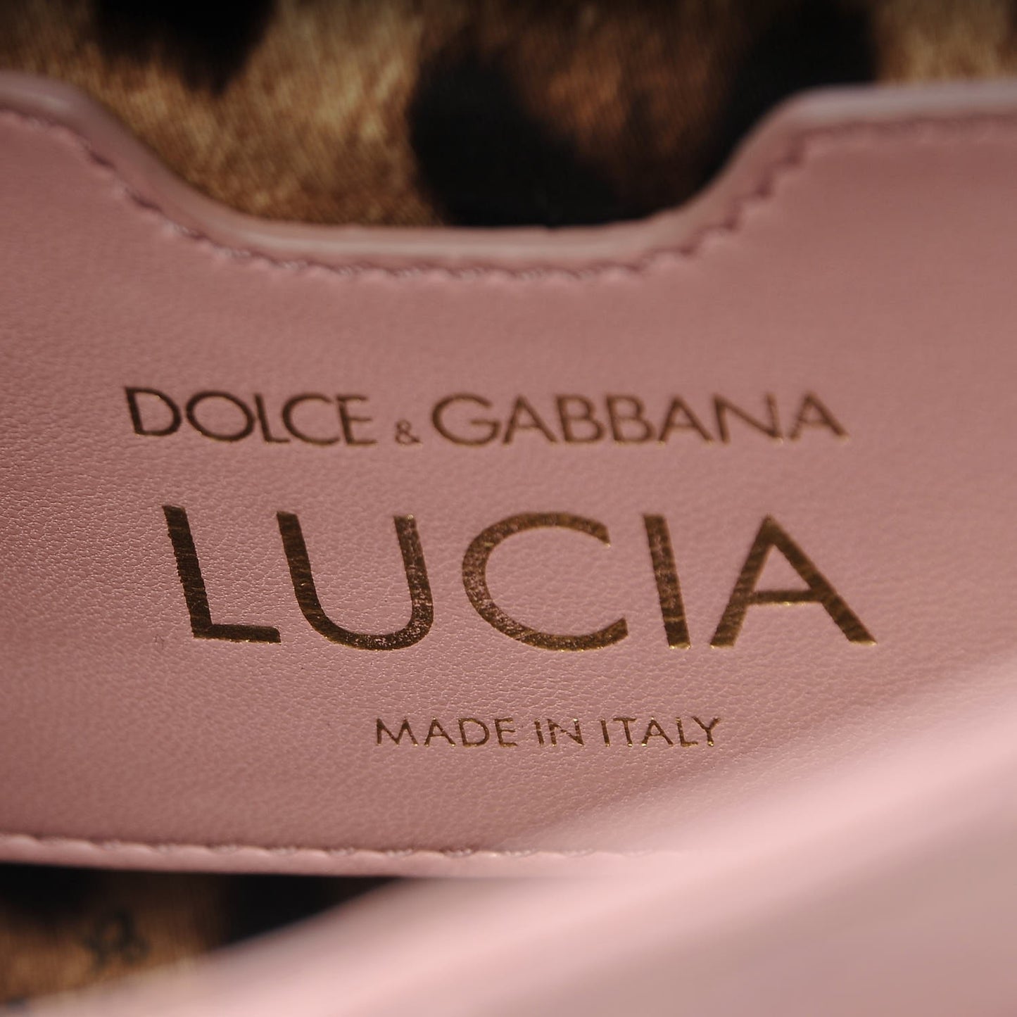 Lambskin Watersnake Embellished Lucia Shoulder Bag Rosa
