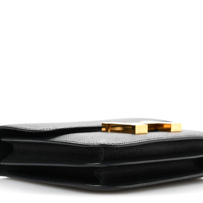 Hermes Epsom Constance 18 Black 9 of 12