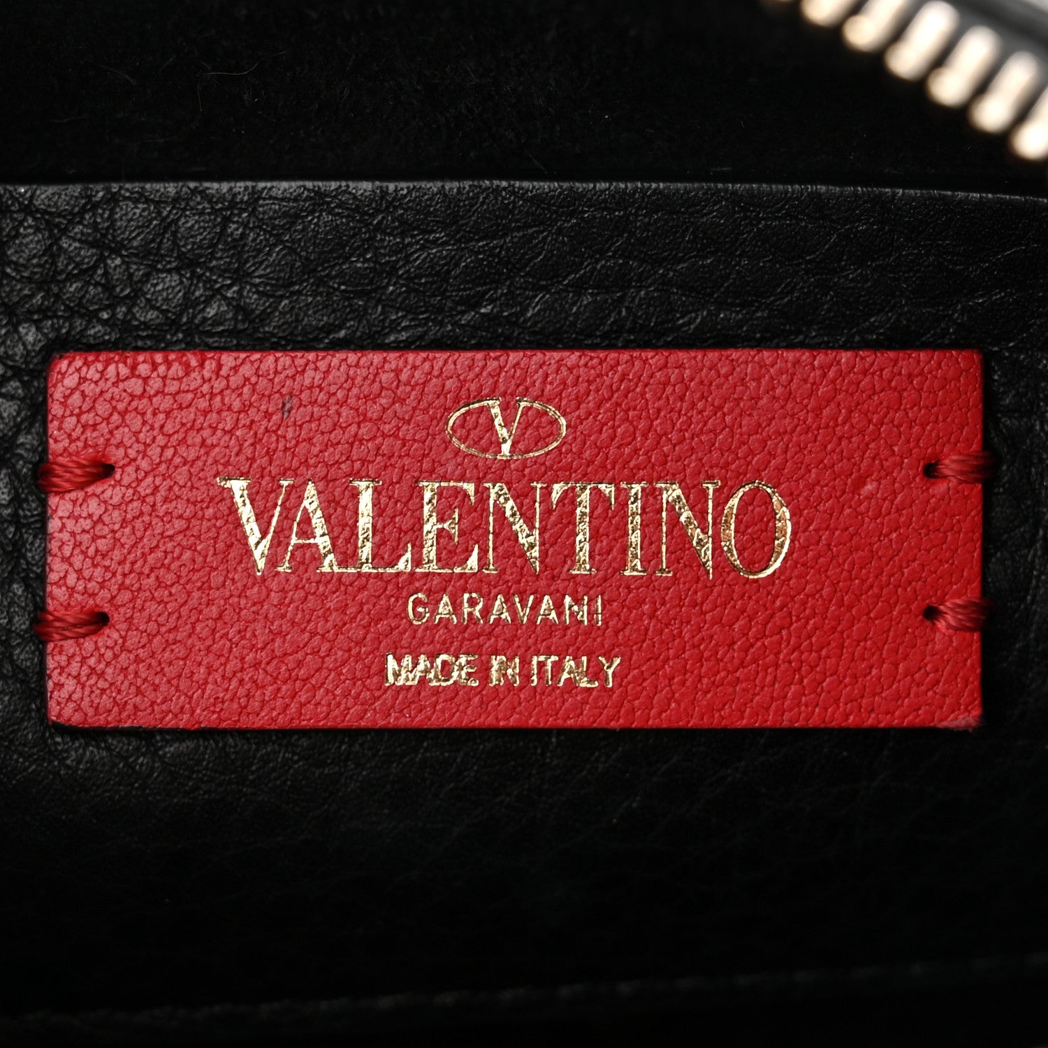 Valentino Garavani Grained Calfskin Small Rockstud All Over Crossbody Bag Black 6 of 10