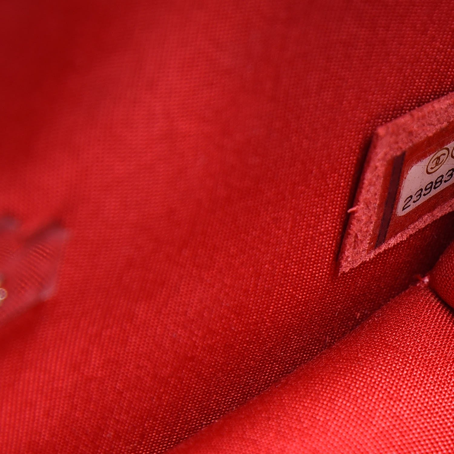 Chanel Caviar Quilted CC Box Flap Red 7 of 8