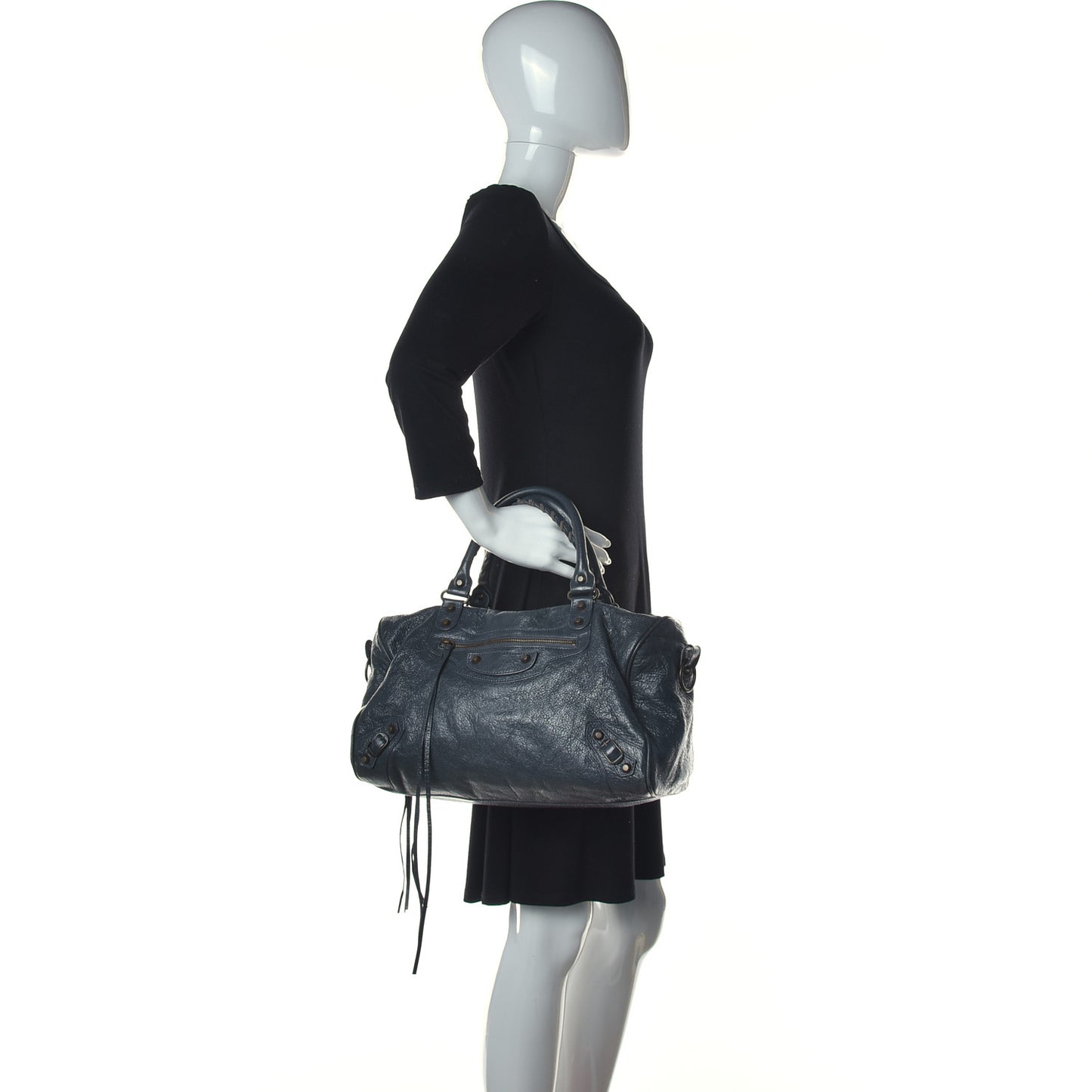 Agneau Classic Hardware Boston Anthracite