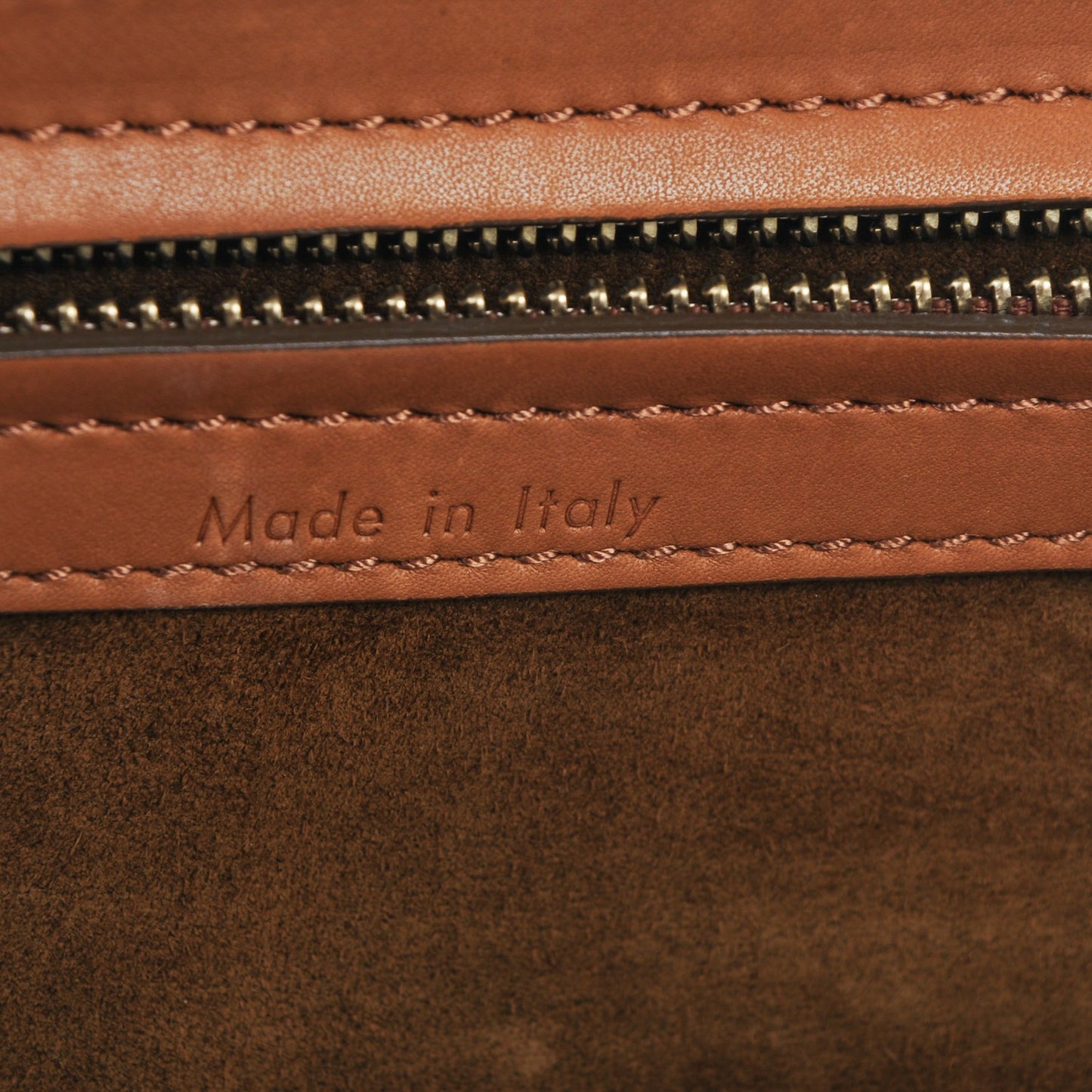 Natural Calfskin Medium Phantom Luggage Tan