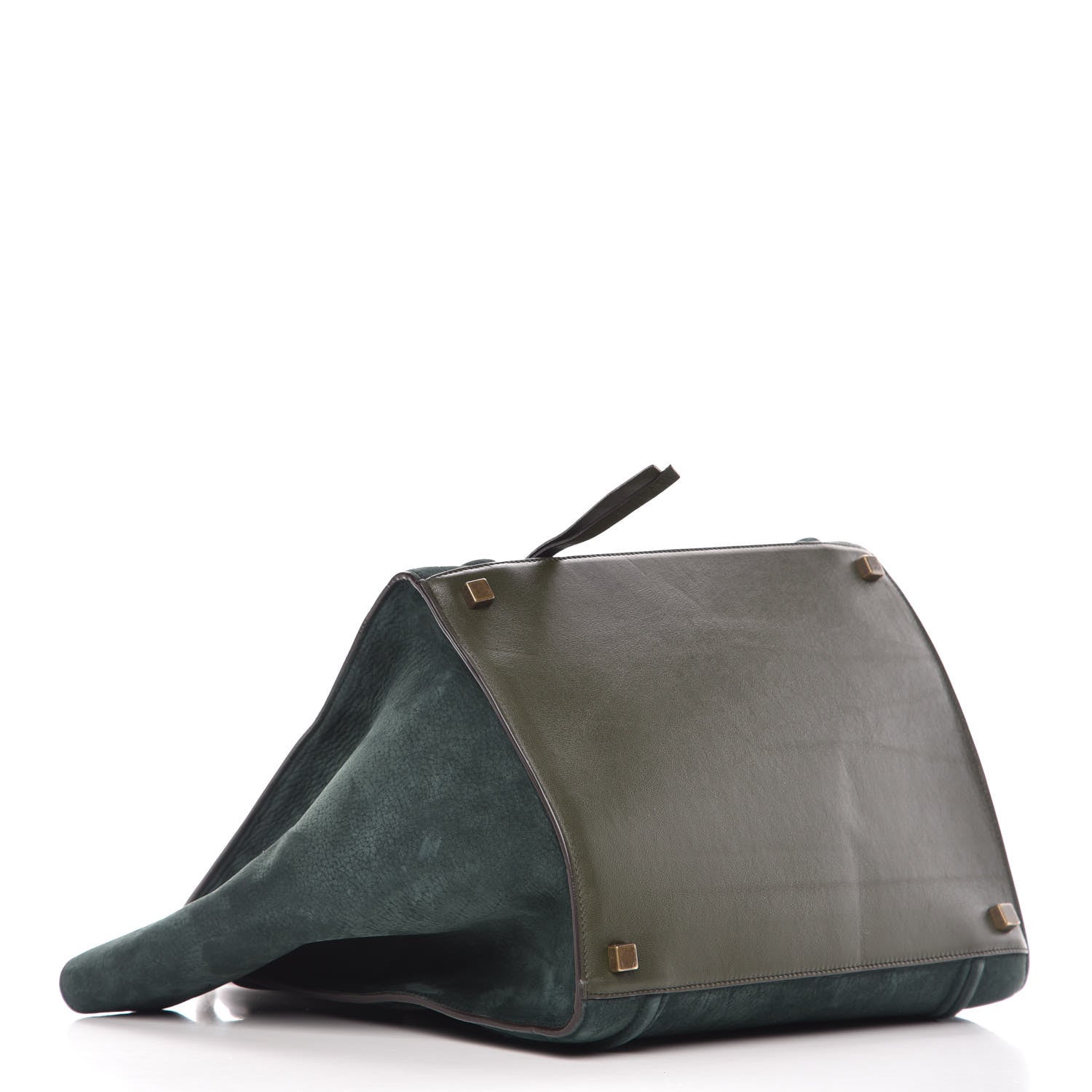 Celine Nubuck Medium Phantom Luggage Forest 4 of 18