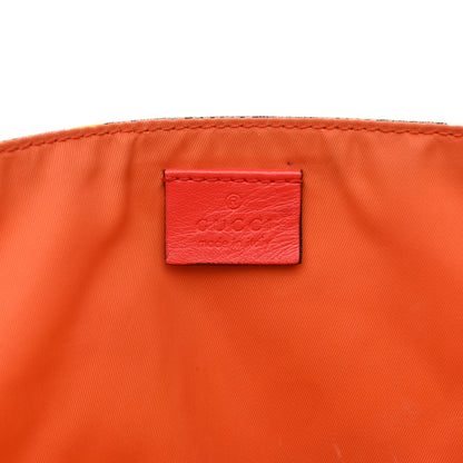 Gucci GG Supreme Monogram Space Cats Diaper Bag Orange 6 of 14