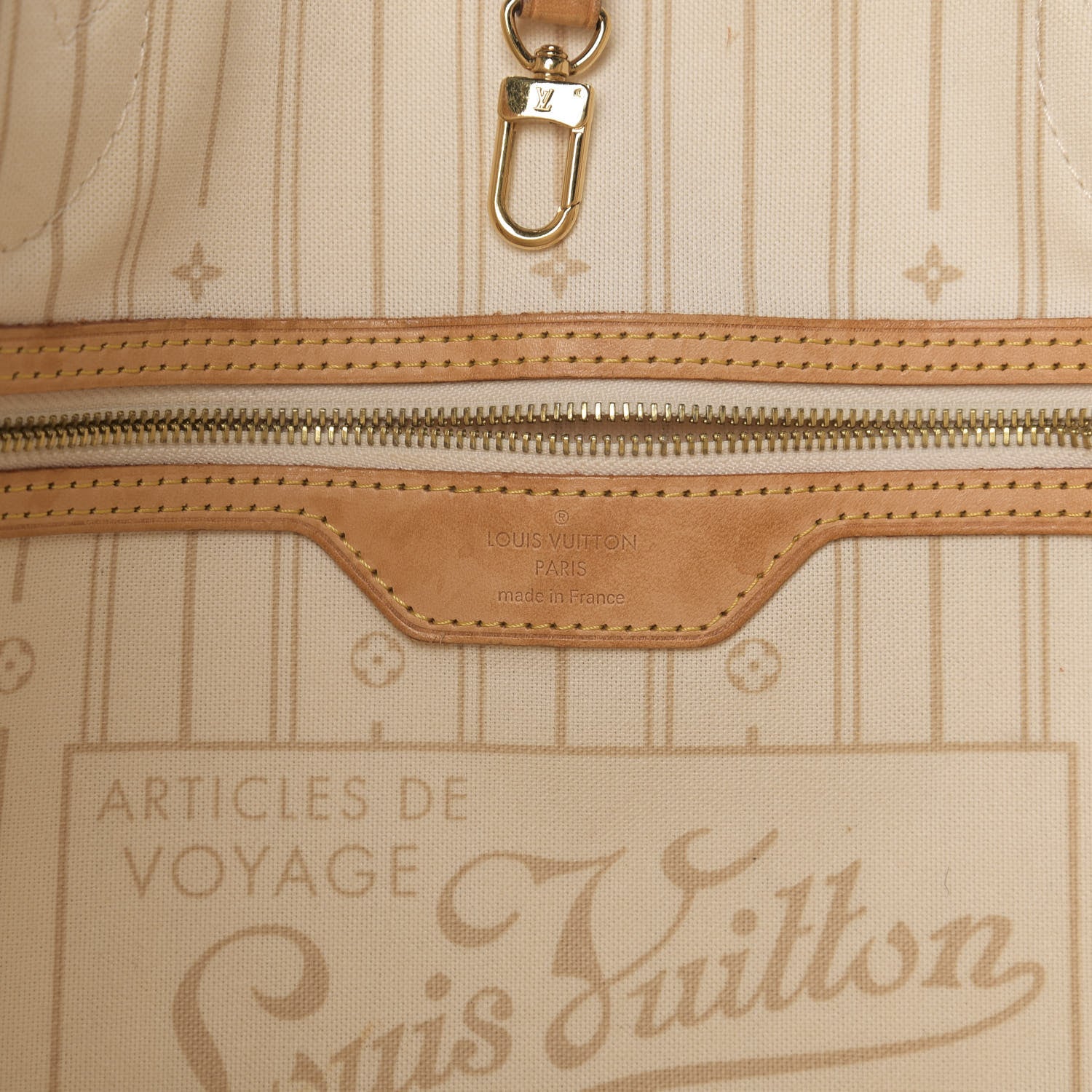 Louis Vuitton Damier Azur Neverfull GM 5 of 15