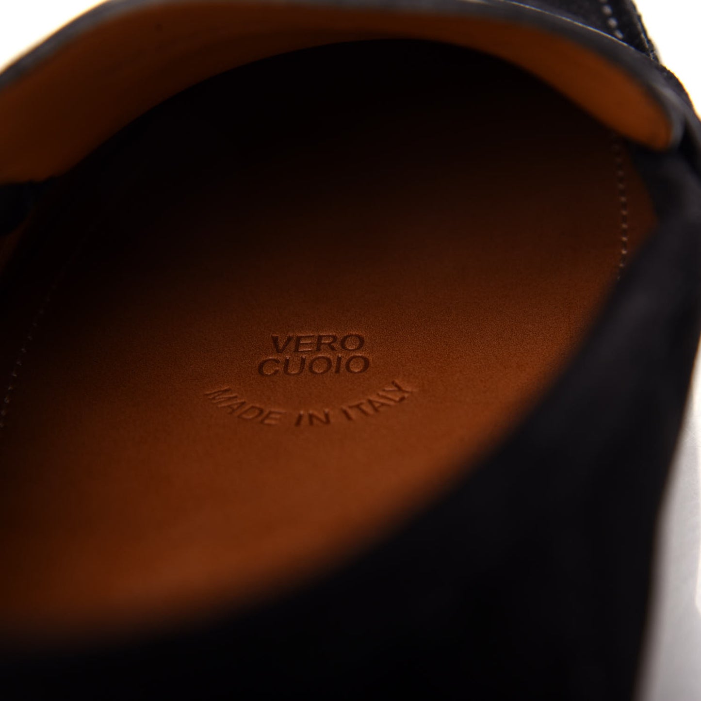 Suede Mens Driver Queen Loafers 8 Black