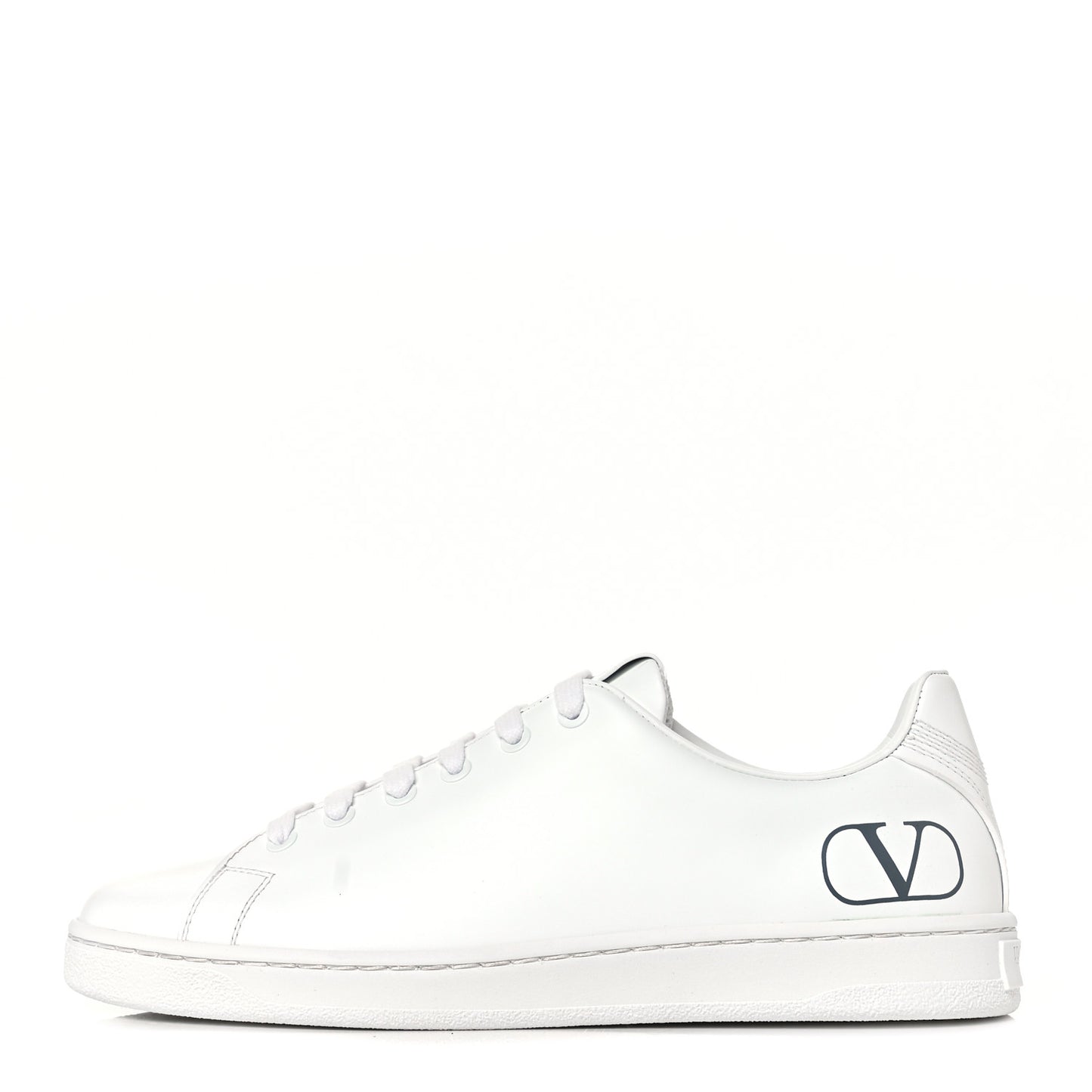 Calfskin Womens Vlogo Sneakers 39 White
