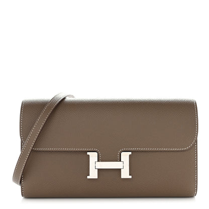Hermes Epsom Constance Long To Go Wallet Etoupe 1 of 14
