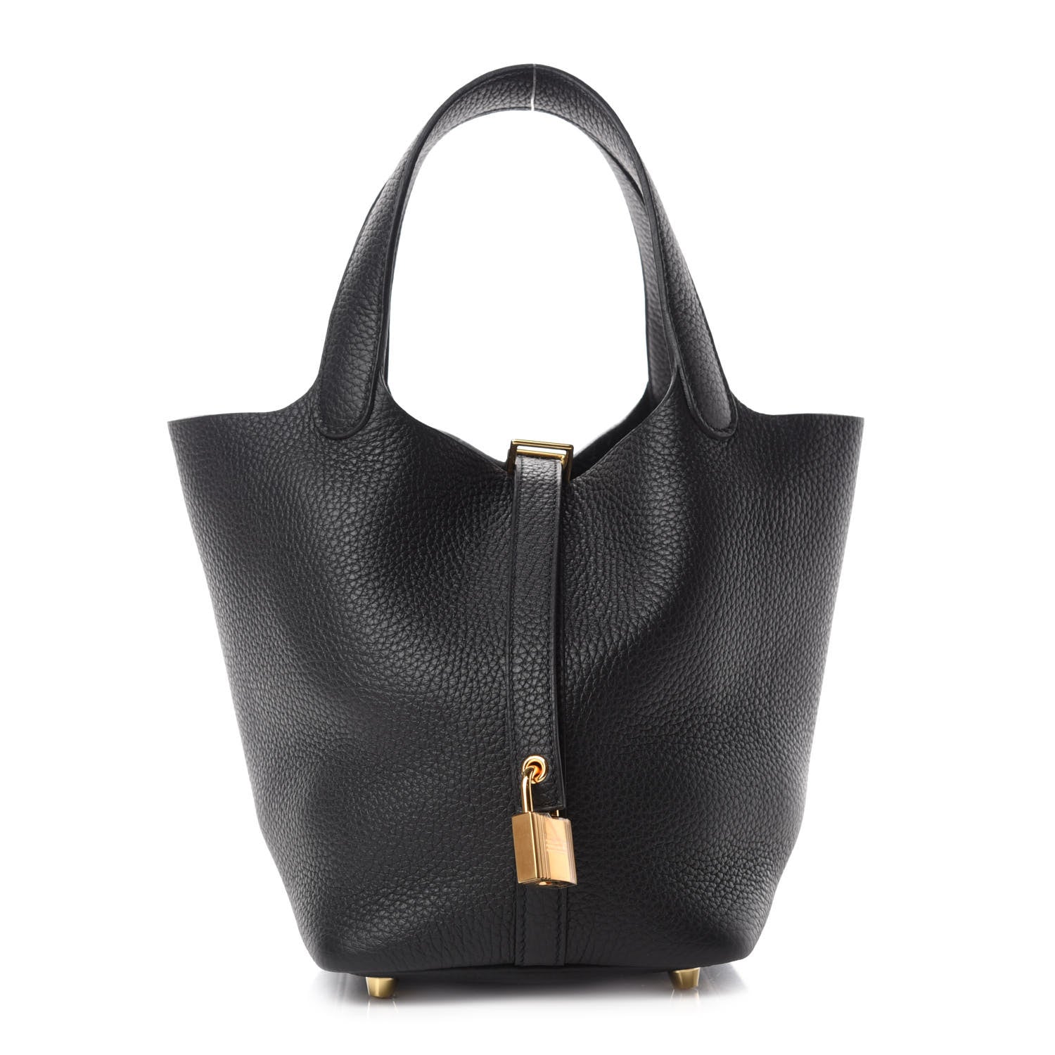 Hermes Taurillon Clemence Picotin Lock 18 PM Black 1 of 11