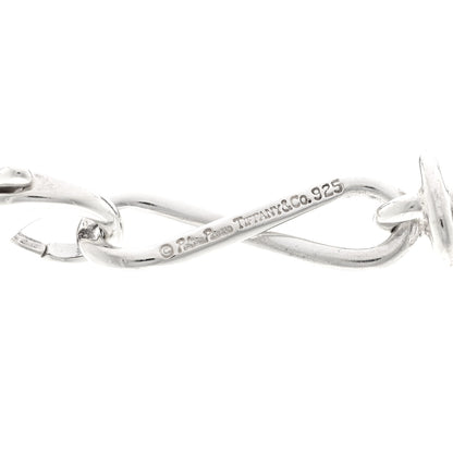 Tiffany Sterling Silver 18K Yellow Gold Paloma Picasso Twist Chain Necklace 5 of 6