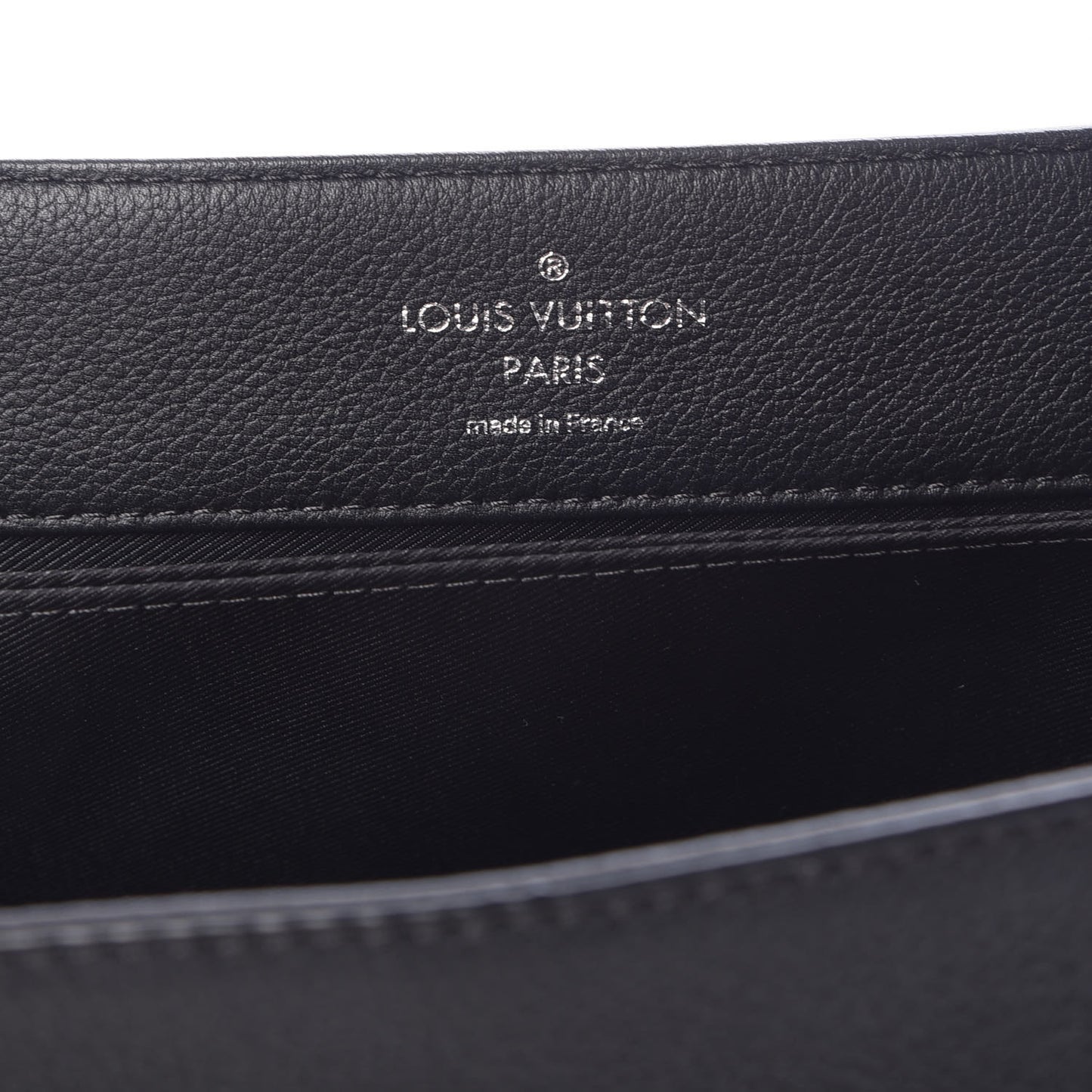 Soft Calfskin Lockme II Top Handle Black