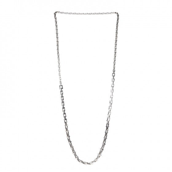 Sterling Silver Interchangeable T Chain Necklace