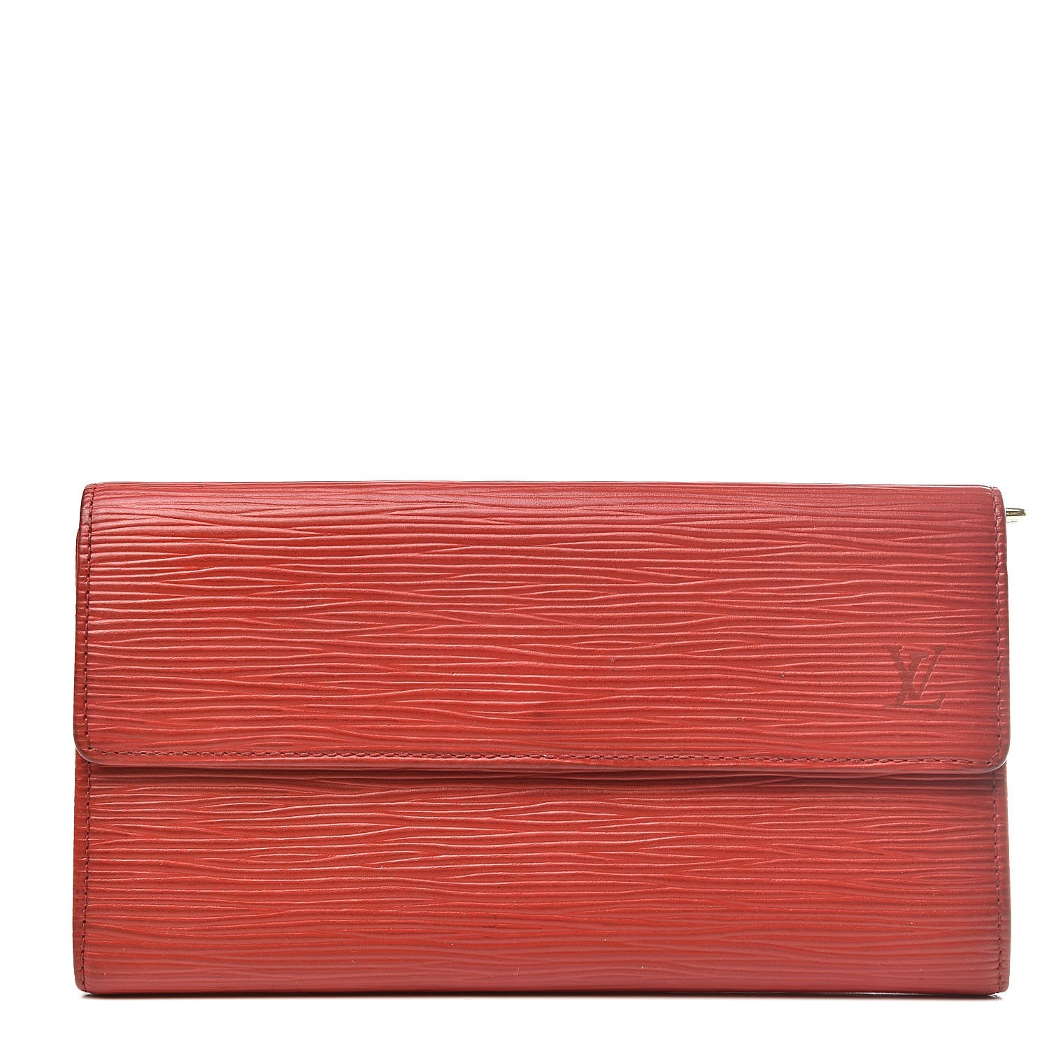 Louis Vuitton Epi Sarah Wallet Coquelicot 1 of 18