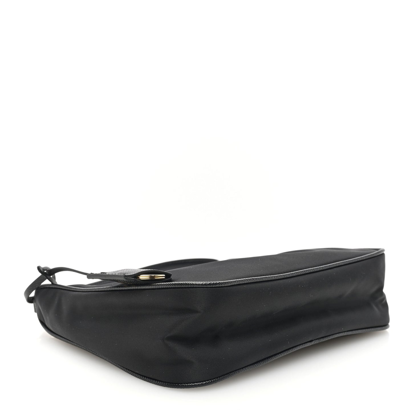 Tessuto Nylon Saffiano Mini Re-Edition 2005 Bag Black