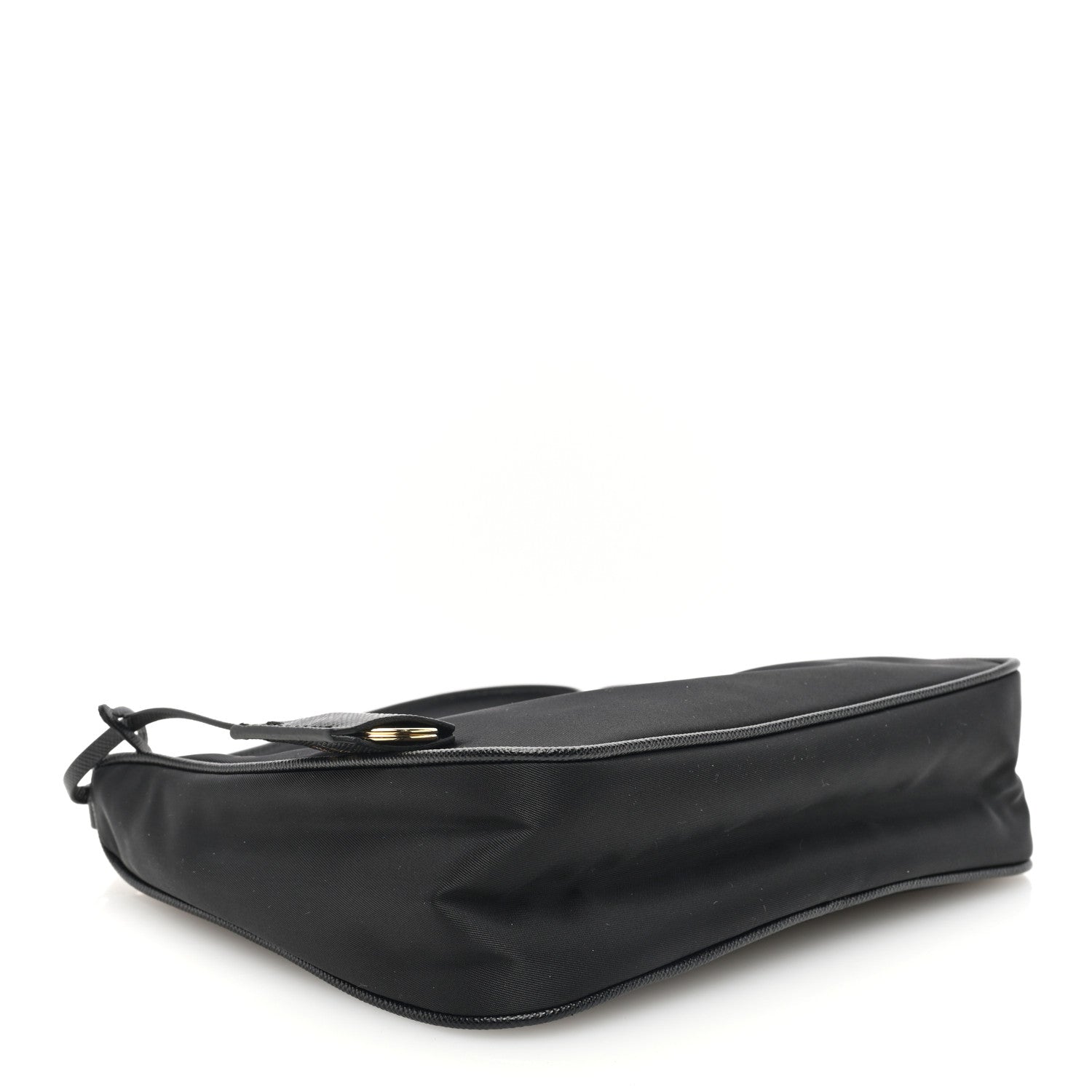 Prada Tessuto Nylon Saffiano Mini Re-Edition 2005 Bag Black 4 of 9