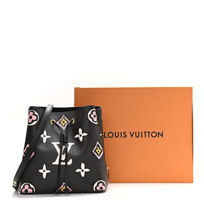Louis Vuitton Monogram Giant Wild At Heart Neonoe MM Black 10 of 10