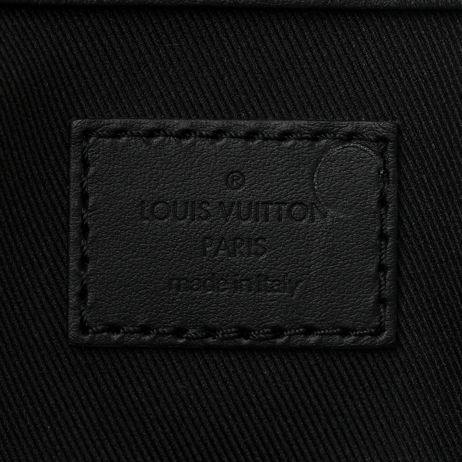 Louis Vuitton Monogram Eclipse Sac Plat 24H 6 of 10