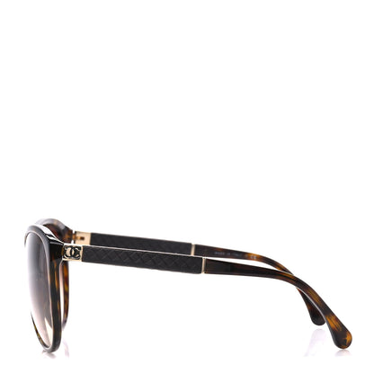 Chanel Acetate Quilted CC Sunglasses 5225-Q Tortoise 3 of 8
