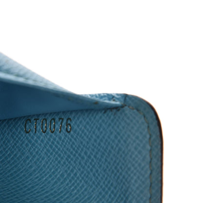 Louis Vuitton Monogram Groom Compact Zip Wallet Blue 8 of 8
