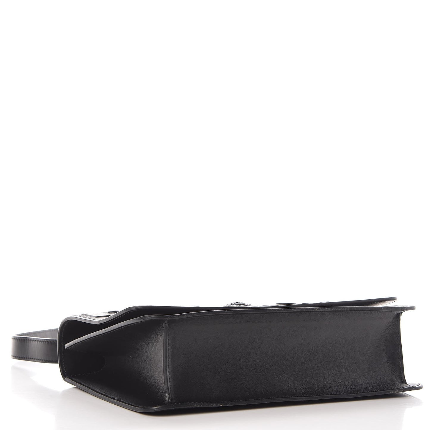 Calfskin Tribute X Shoulder Bag Black