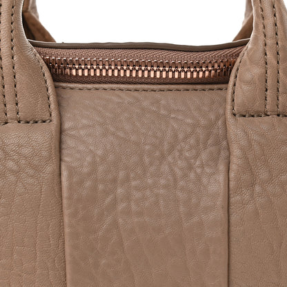 Alexander Wang Pebbled Lambskin Mini Rockie Latte Rose Gold Hardware 7 of 9