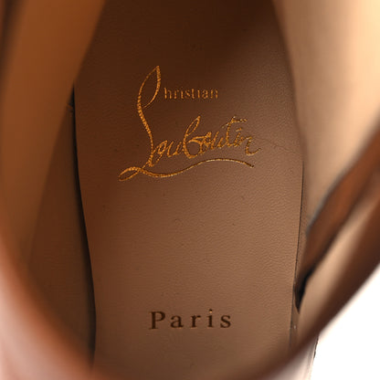 Christian Louboutin Calfskin CL Zip Booty 70 Ankle Boots 37 Cuoio 8 of 8