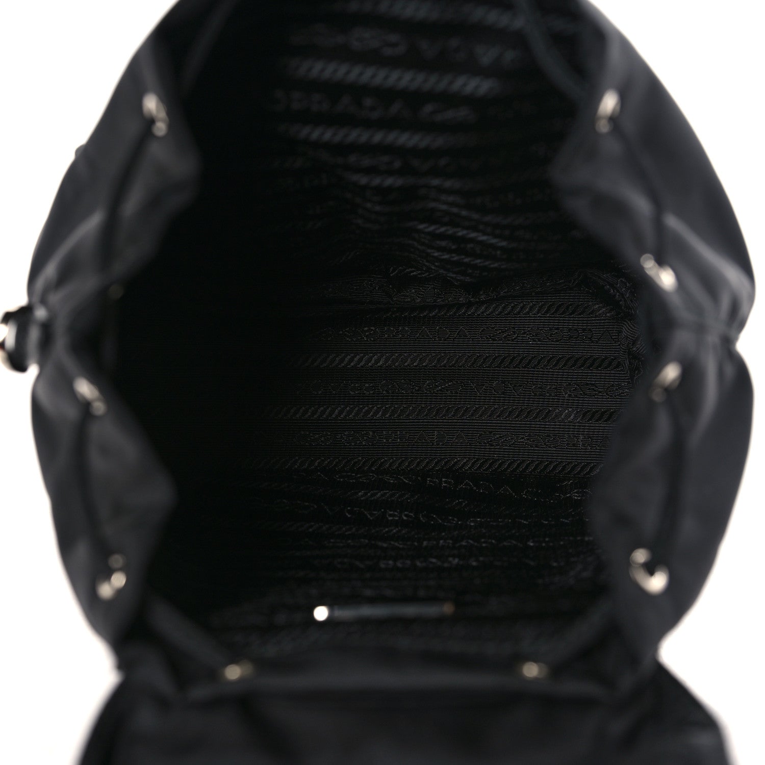 Prada Nylon Vela Mini Crossbody Backpack Black 5 of 8
