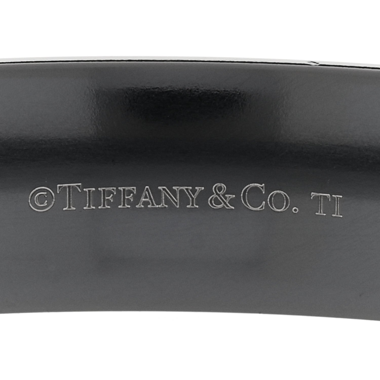 Tiffany Titanium 1837 Bangle Bracelet 3 of 3