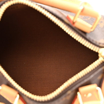 Louis Vuitton Monogram Nano Speedy Bandouliere 5 of 11