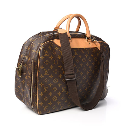 Louis Vuitton Monogram Alize 2 Compartment Luggage Travel Bag 2 of 11