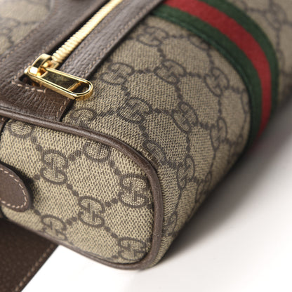 Gucci GG Supreme Monogram Web Small Ophidia Belt Bag 75 30 Dark Brown 6 of 11
