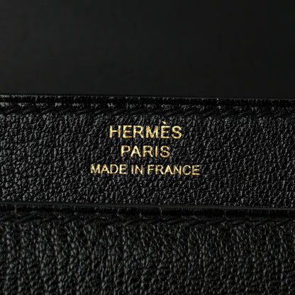 Hermes Chevre Chamkila Mini Verrou Chaine Bag Black Black 6 of 11