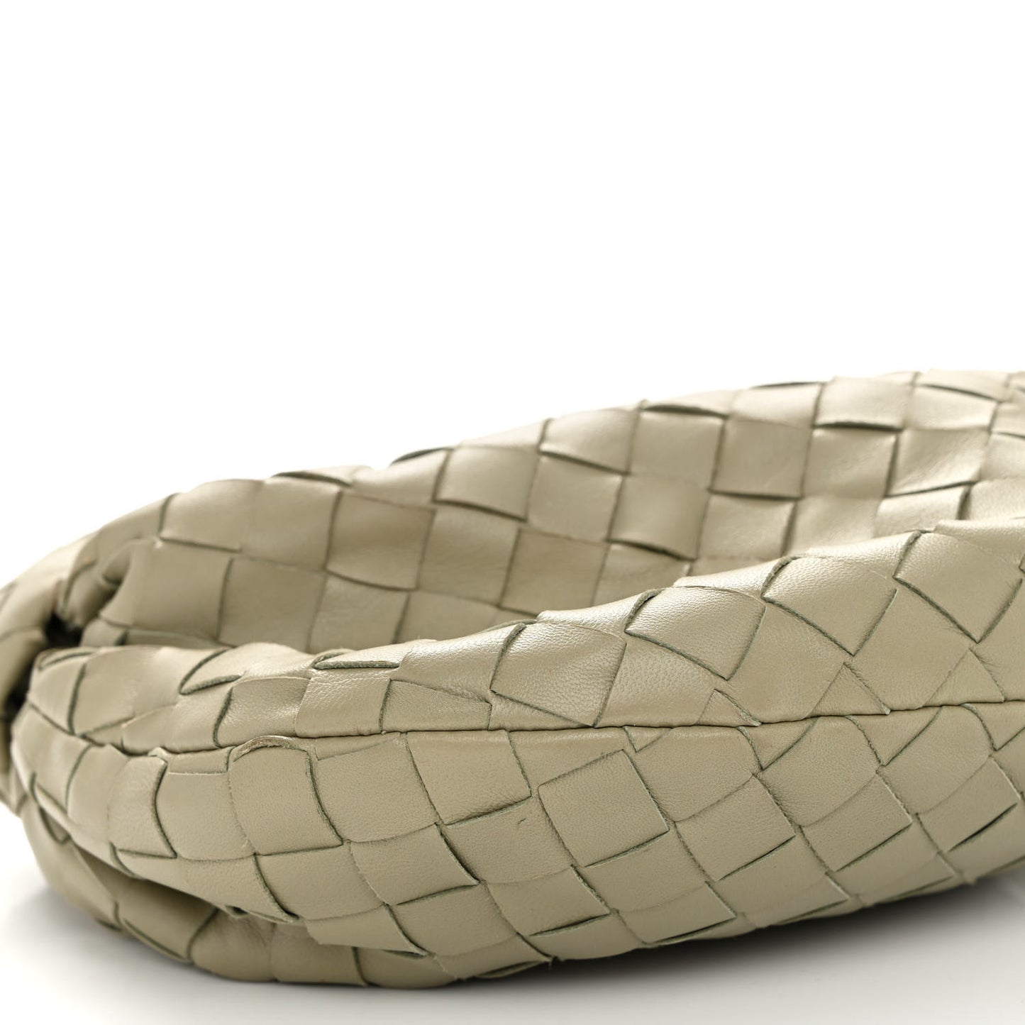 Nappa Intrecciato Mini Jodie Travertine