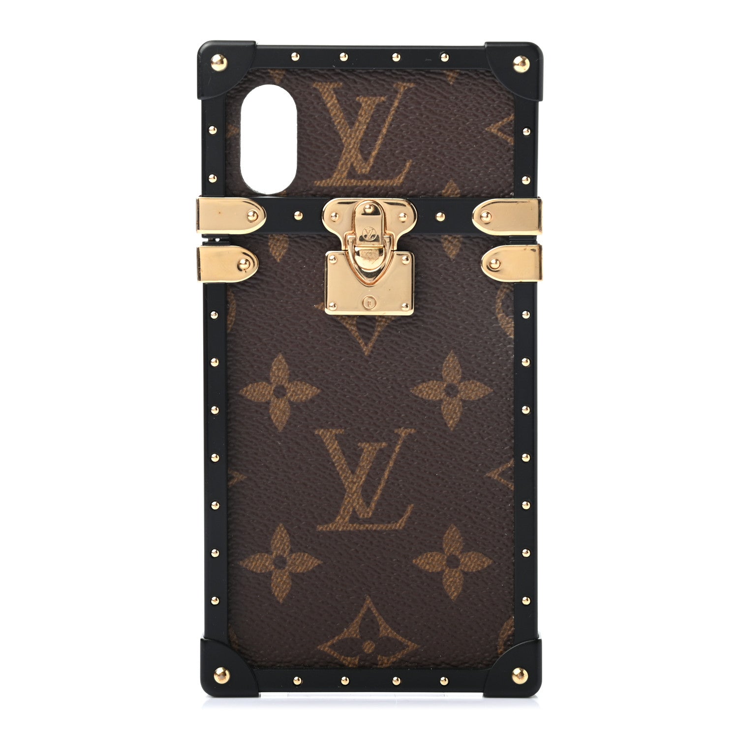 Louis Vuitton Monogram Eye-Trunk iPhone X Case 1 of 8